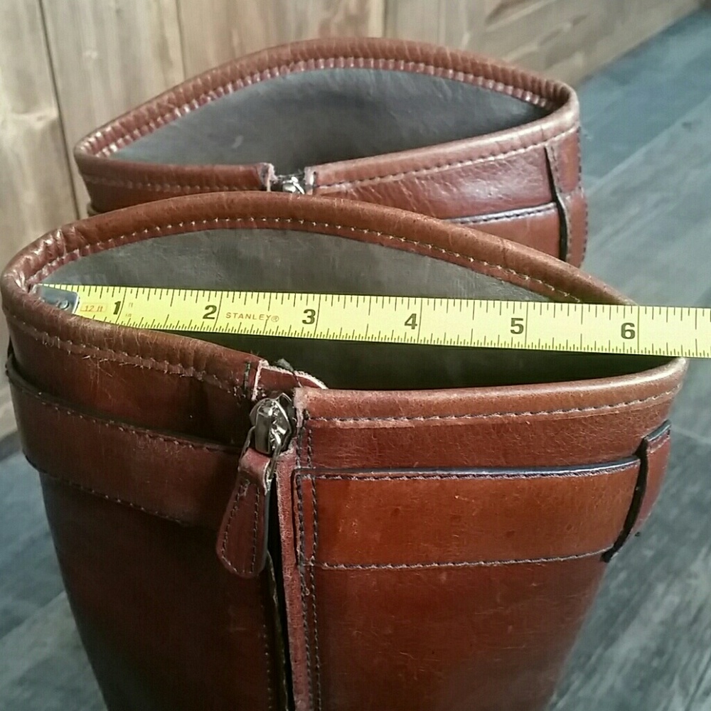Tory Burch leather  riding  boots - Picture 7 of 8
